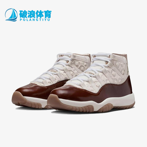 Nike/耐克正品JORDANAirJordan1新款白棕色经典篮球鞋IM8352-670