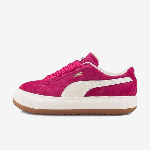 Puma彪马正品Suede女子厚底低帮系带圆头增高板鞋381650-06