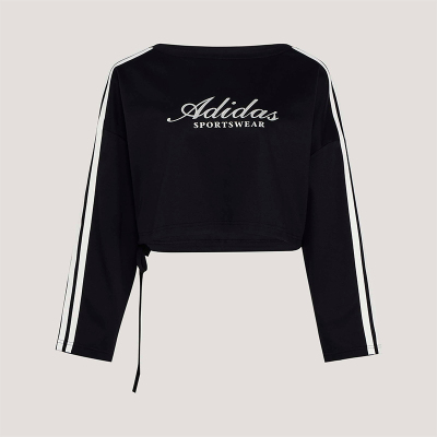 Adidas/阿迪达斯正品DCE LS TEE女士轻盈经典休闲长袖T恤KX8923