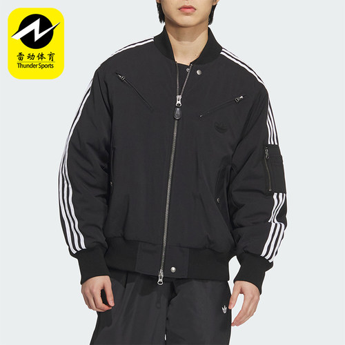 阿迪达斯男士宽松户外夹克外套