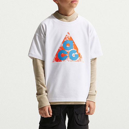 Nike/耐克正品ACG DF TEE M90大童运动休闲经典印花T恤IM9322-100