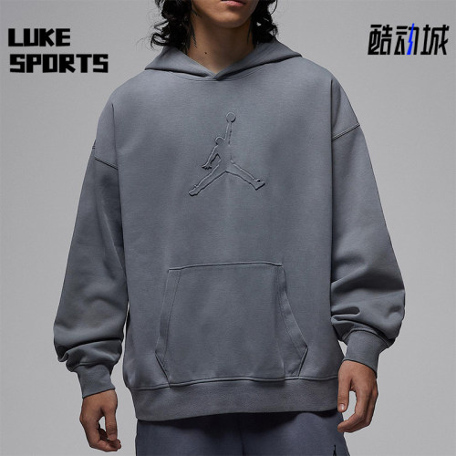 Nike/耐克正品JORDAN男士休闲连帽套头耐穿运动卫衣IH0615-084