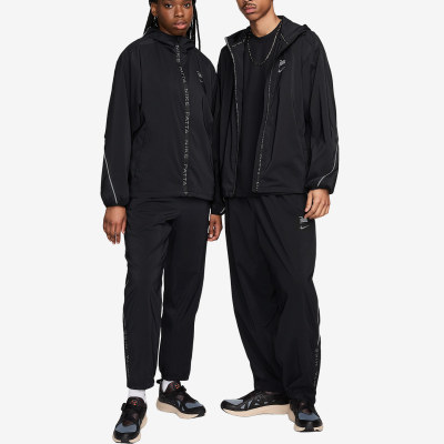 Nike耐克正品Patta联名款男女户外休闲拉链连帽夹克FJ3087-010