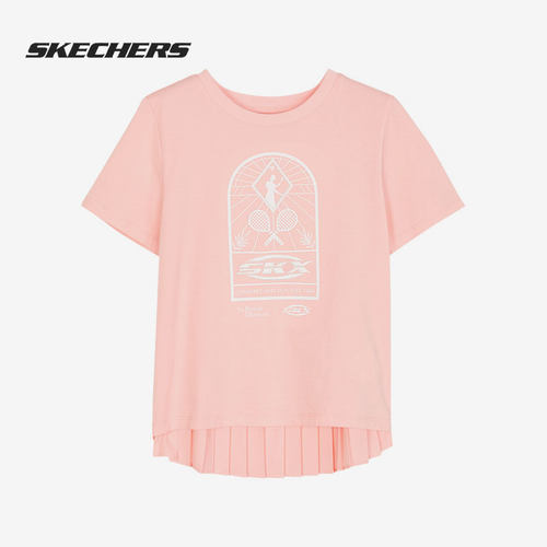 Skechers/斯凯奇女童运动短袖