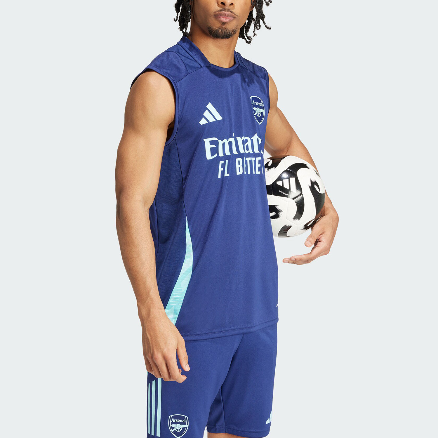 Adidas/阿迪达斯官方正品AFC SL JSY男士足球运动无袖球衣IT2199