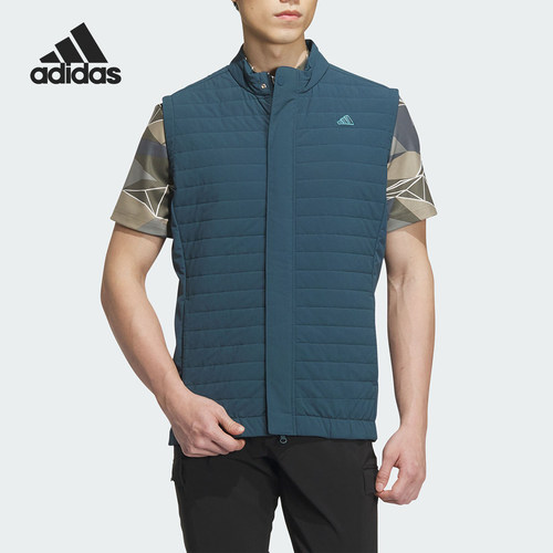 Adidas/阿迪达斯正品 GT PADDED VEST男士高尔夫马甲IA2611