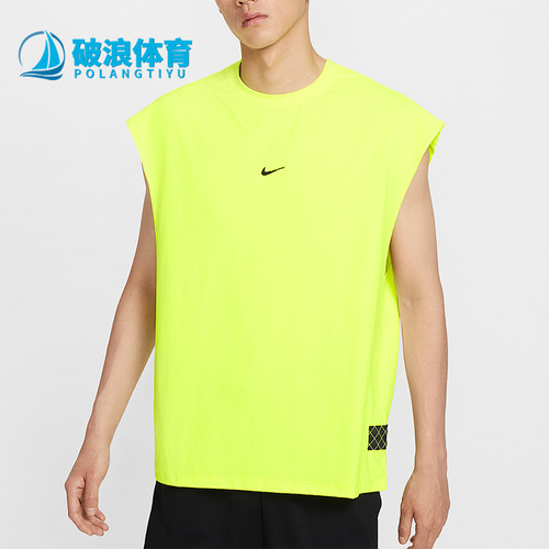 Nike/耐克正品夏季男士干爽透气篮球经典运动针织背心HV1889-702