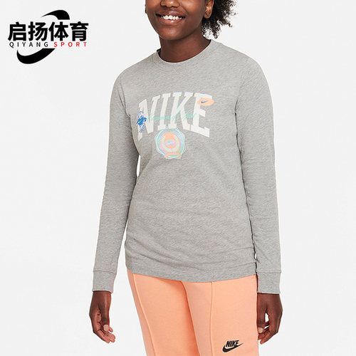 耐克儿童运动休闲印花卫衣