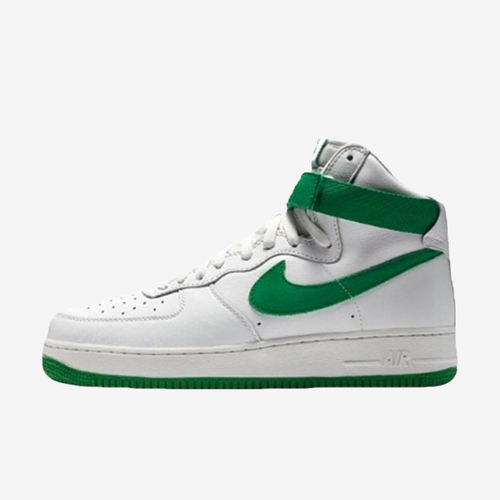 Nike耐克正品Air Force 1 Shamrock Swoosh男高帮板鞋743546-104