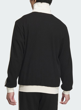 Adidas/阿迪达斯官方正品三叶草男女同款运动经典立领外套JW0110