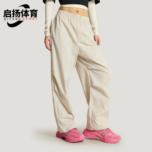 Adidas/阿迪达斯正品春秋女士运动日常宽松简约休闲长裤KX6803