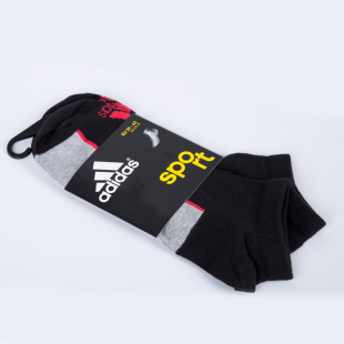 Adidas/阿迪达斯正品 新款运动舒适 袜薄款男袜女袜短袜子 AY4277