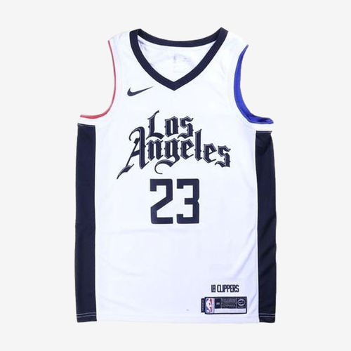Nike耐克正品NBA城市限定SW球迷版快船队休闲运动篮球AV4644-100