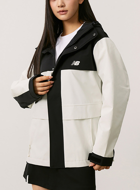 New Balance/NB正品户外男女运动防风连帽夹克外套AMJ43313-CIO