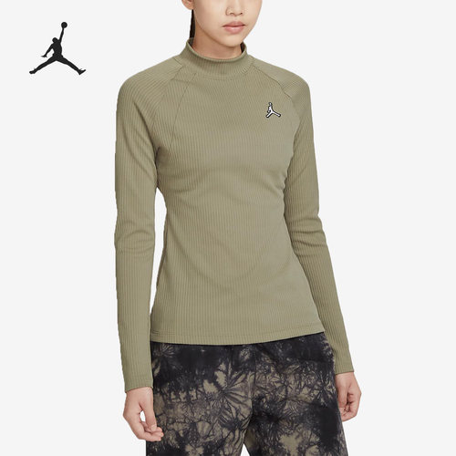 Nike/耐克正品Air Jordan女子运动休闲简约长袖T恤DV1421-351
