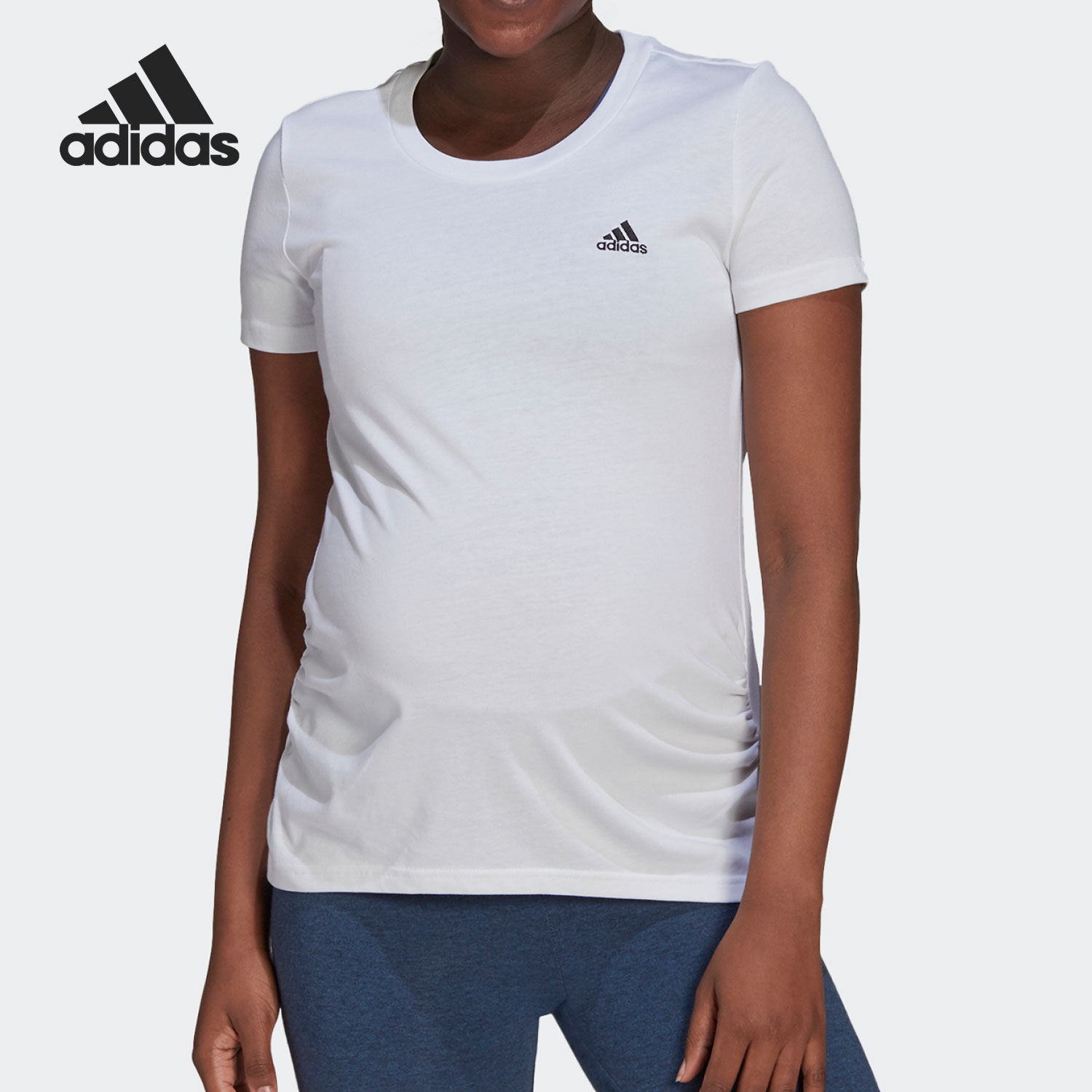 Adidas/阿迪达斯正品 夏季新款女子训练运动短袖T恤GV6579