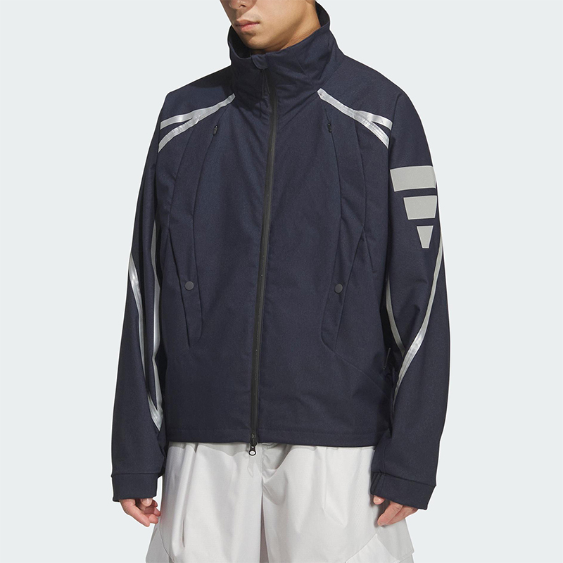 Adidas/阿迪达斯正品FOS REFL WVN JK男士运动梭织宽松外套KF0689