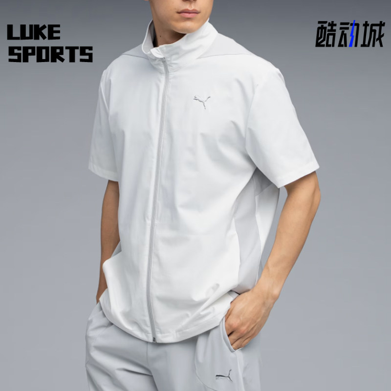 Puma/彪马正品Flex轻盈训练梭织短袖透气经典速干T恤528807-02