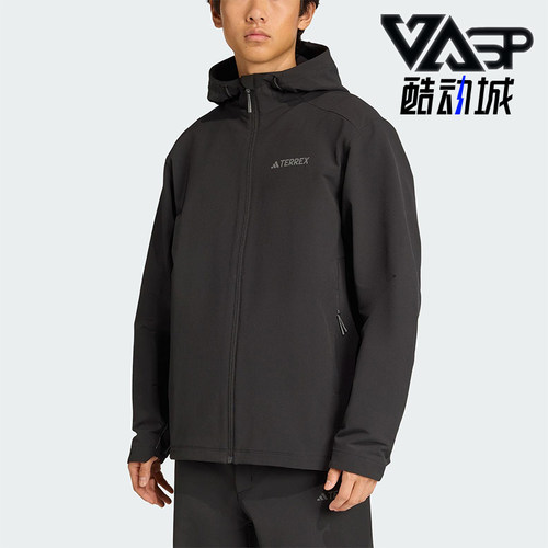 Adidas/阿迪达斯正品2025秋季款男士日常连帽保暖运动外套JV6233