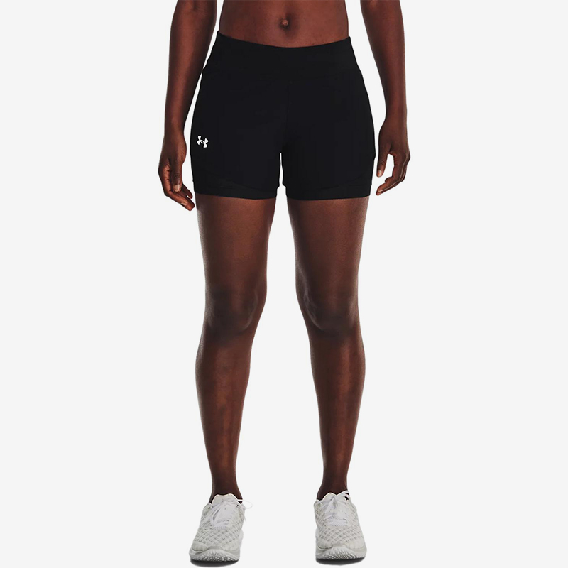 UA/安德玛正品运动女士训练跑步透气经典轻盈梭织短裤1377031-001