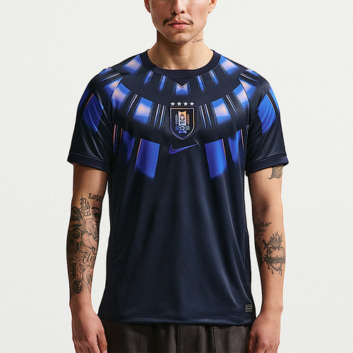 Nike/耐克正品Dri-FIT男士透气足球球衣潮流短袖T恤IO4681-451