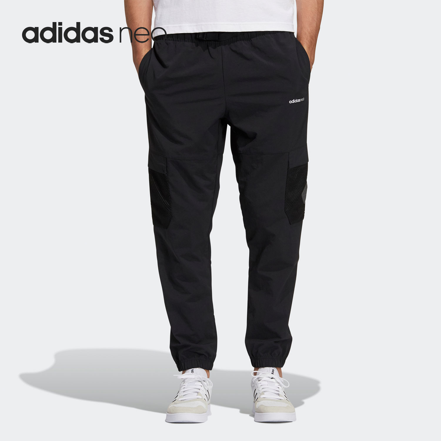 运动休闲男子束脚长裤