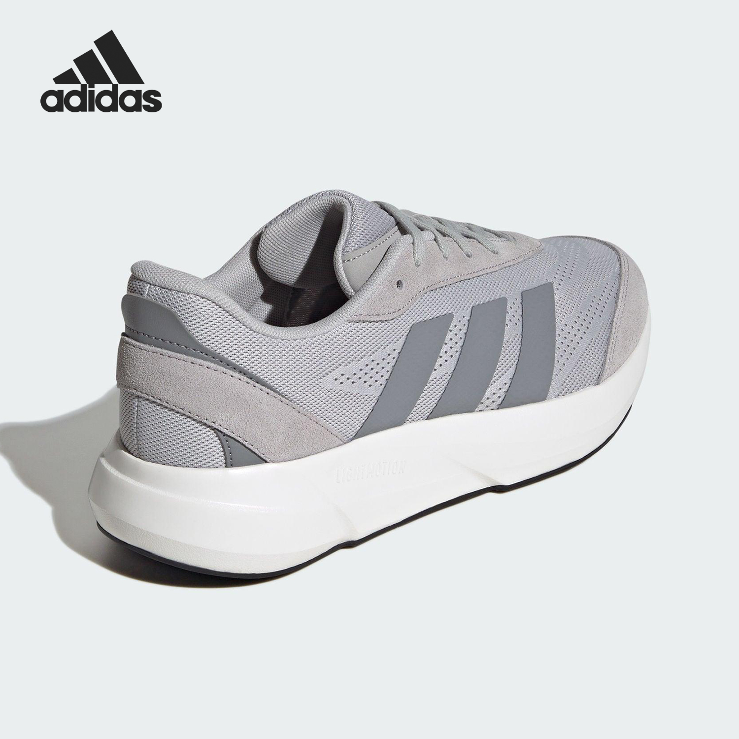 Adidas/阿迪达斯官方正品2025新款男士耐磨运动低帮跑步鞋JH9313