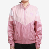 599154 女子舒适立领连帽梭织休闲运动夹克外套 Puma 彪马正品