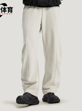 Adidas/阿迪达斯正品春季男士日常毛圈布时尚针织休闲长裤KU5301