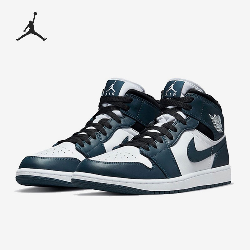 Nike/耐克正品AIR JORDAN 1 男子经典运动篮球鞋 554724-411