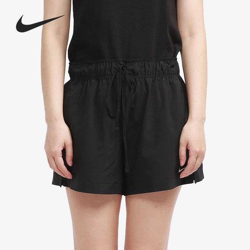 Nike/耐克正品女士系带中腰运动休闲透气跑步短裤DA0906-010,运动服/休闲服装,运动中长裤／短裤,淘宝优惠券,粉丝福利购,淘宝优惠卷
