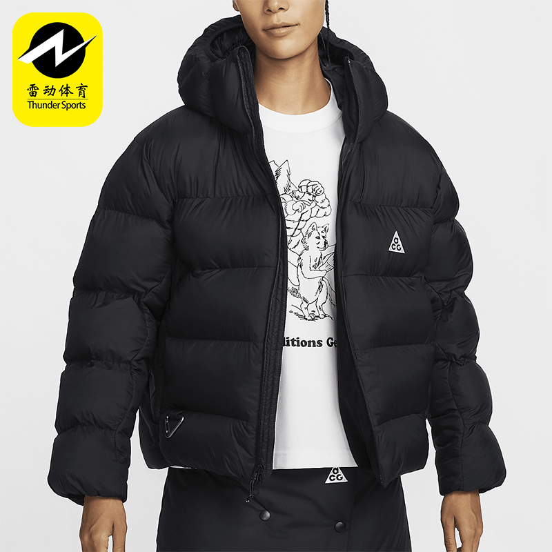 耐克女士运动保暖棉服