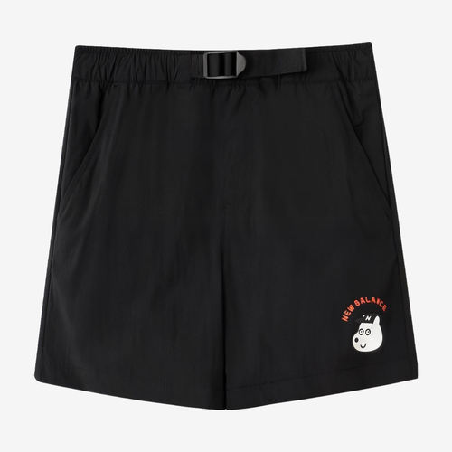 New Balance新百伦正品SEIJI联名儿童动物印花短裤7VC2V013-BK