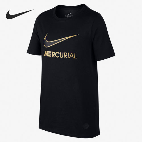 Nike/耐克正品CR7 C罗大童足球圆领运动休闲短袖T恤913904-690