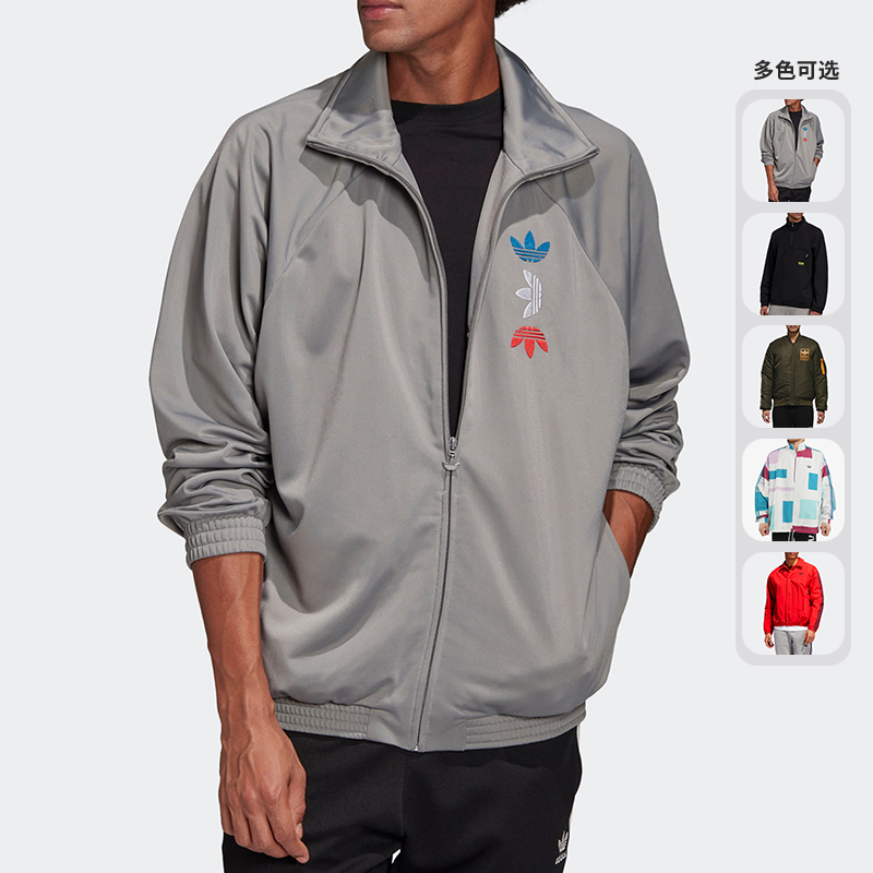 正品冬季新款绿色运动外套