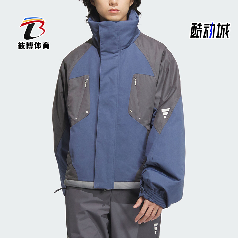 阿迪达斯男士户外运动休闲棉服