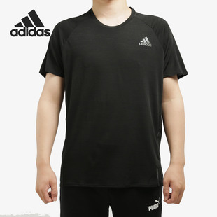 新款 Adidas 阿迪达斯正品 当季 FM7637 男子休闲圆领运动短袖