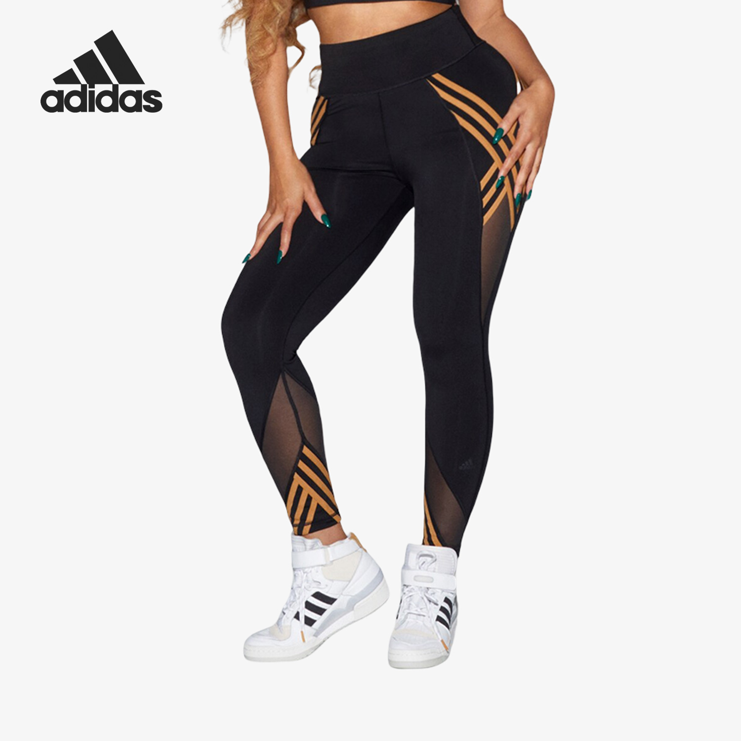 Adidas/阿迪达斯女子针织长裤
