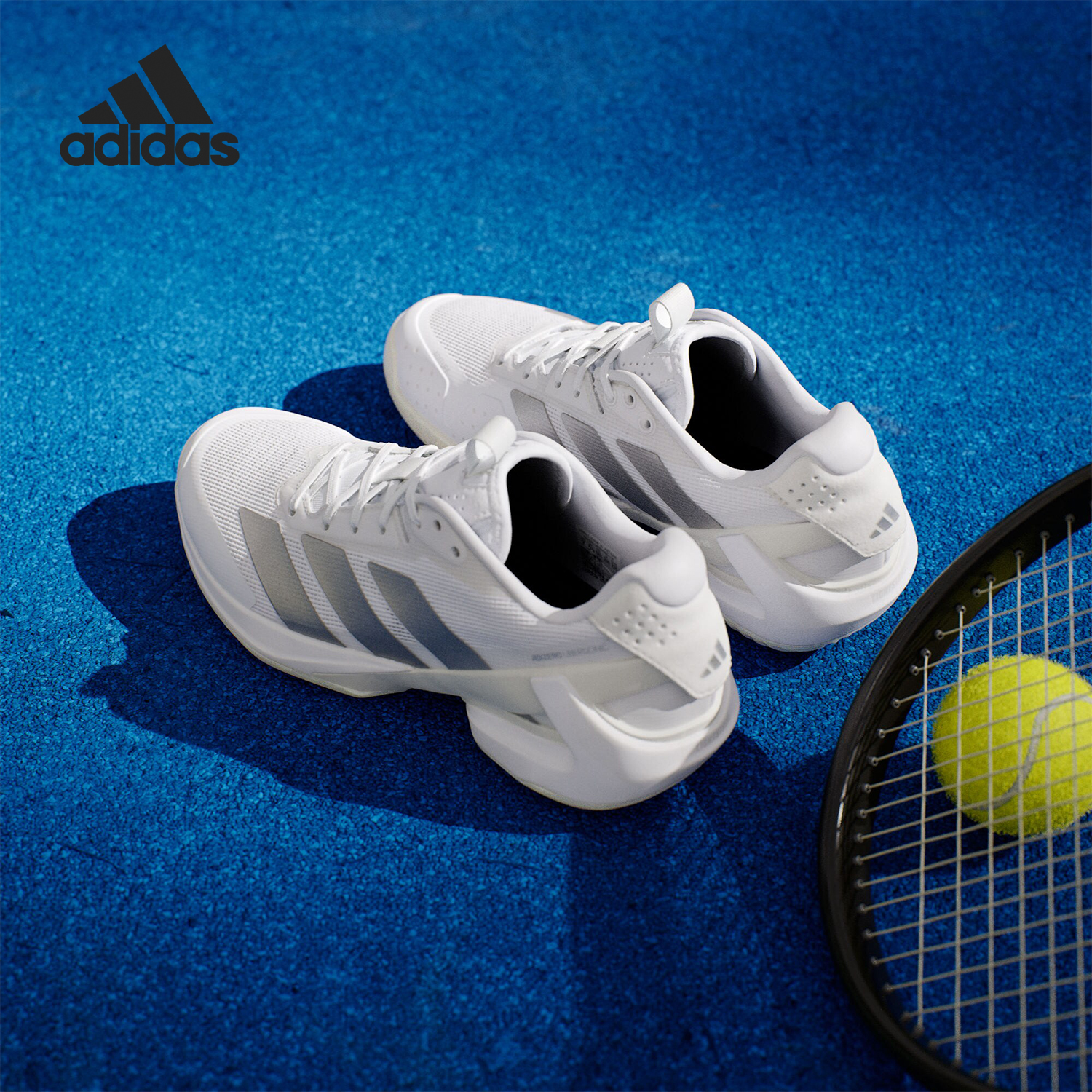 Adidas/阿迪达斯官方正品ADIZERO UBERSONIC 5 女士网球鞋IH8103