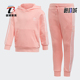 阿迪达斯正品 三叶草 LOCK Adidas HOODIE小童运动两件套FM5633