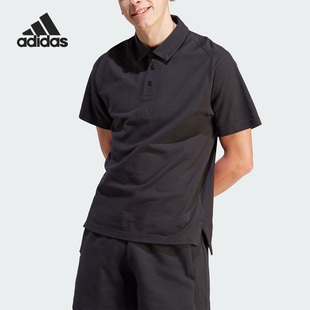 休闲短袖 新款 男子时尚 IA3124 POLO衫 阿迪达斯正品 Adidas 秋季