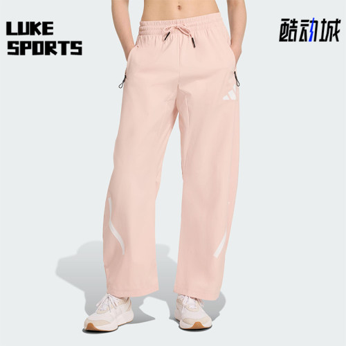 Adidas/阿迪达斯正品W Z.N.E. WV PT女士运动宽松休闲长裤KE4884