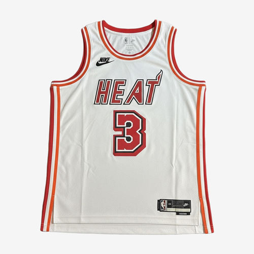 Nike耐克正品NBA迈阿密热火队复古圆领套头背心篮球DO9490-100