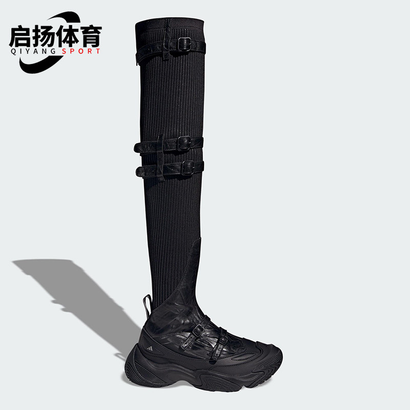 Adidas/阿迪达斯正品FOS BOOTS女士运动耐磨时尚高帮过膝靴JQ9382