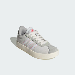 女士系带低帮耐磨运动板鞋 Adidas 款 2025夏季 JS3491 阿迪达斯正品