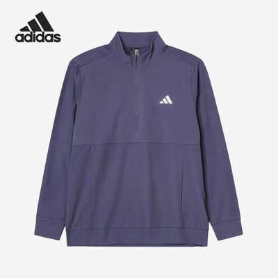 Adidas/阿迪达斯官方正品高尔夫运动休闲套头长袖舒适卫衣JX7242