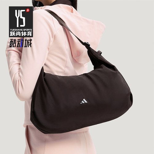 Adidas/阿迪达斯正品2026年春季女士收纳日常便携运动挎包KS5211