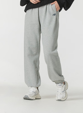 New Balance/NB正品新款女士束脚经典亲肤针织长裤MLE32032-MGR
