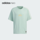 运动休闲透气圆领短袖 NEO男士 T恤IP9363 阿迪达斯正品 Adidas