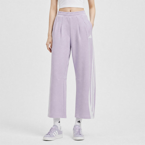 Adidas/阿迪达斯正品大童款亲肤舒适logo图案休闲长裤KY1463